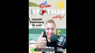 SPOTMAN I LOCUCION PUBLICITARIA I EL MEJOR LOCUTOR ON LINE