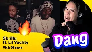 Reaction ▷  Skrilla  ft. Lil Yachty - Rich Sinners