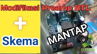 Modifikasi kit Preamp BTL part 2 Beserta Skema Modifikasi