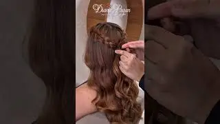 🔥 Gorgeous Easy Braided Half Up Hairstyle With Beach Waves | Pagans Beauty