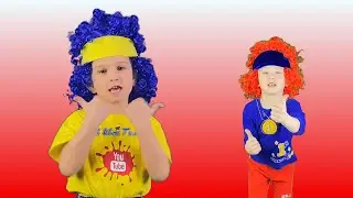 little Ilya and Timofey play school, doctors and shop show