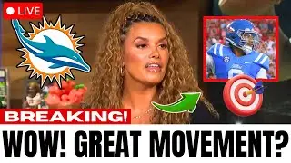 🔥😱3 MINUTES AGO! WOW! NEW QB ARRIVING? DOLPHINS BET ON EDGE JUMP?! MIAMI DOLPHINS NEWS