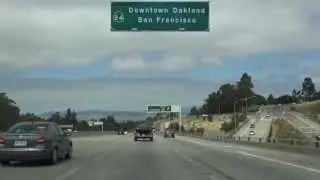 13-21 San Francisco Bay Area #5: Walnut Creek to San Rafael CA-24 & I-580 West