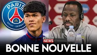 📰 : Pape Thiaw sur la finale de demain on garde nos principes, Dro très proche pour signer au PSG. 