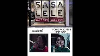 sasa lele #meme #squidgame #thanosteam #funny #seminsu #semi #minsu #namgyu #group #sale