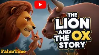 The lion and the ox story | داستان شیر و گاو