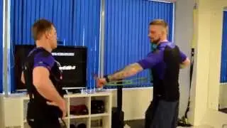 Функциональная тренировка на тренажере Miha Bodytec-2 в Tech-Fit !