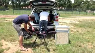 DJI MATRICE 600 PRO Industrial Drone Test