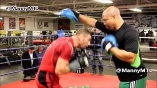 Exclusive Lucian Bute Training Camp for Badou Jack & WBC Title 2016 April