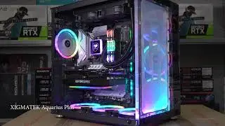 XIGMATEK Aquarius Plus , Black , Gaming PC Build
