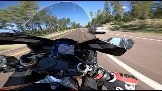 2023 Aprilia RSV4 Factory (Mogollon Rim to Payson, AZ)