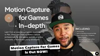 Motion Capture For Games Is Out Now! #motioncapture #animation #course