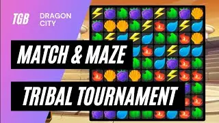 Dragon City Tribal Tournament Match Game & Maze Event ☆☆☆