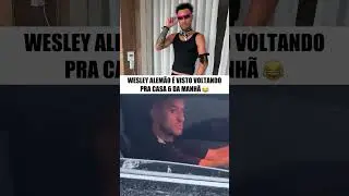Wesley alem&atilde;o &eacute; visto ap&oacute;s Show do Travis Scott 😂 | #wesleyalemao #trap #travisscott