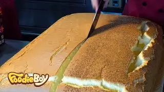 Cheese Giant Castella - Taiwanese Street Food