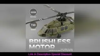 WLtoys K170 RC Helicopter with Gyro UH-60L 4CH Remote Control brushless Helicopters with LED Light A