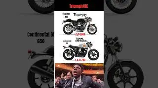 Triumph Thruxton 400 Vs Continental Gt 650