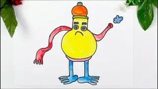 How to draw TA TA TA Sahaur 