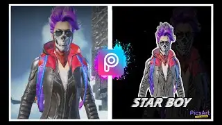 How To Make Your Own  Character Logo in android & iso in PicsArt Easy And Simple way