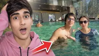 Etni Snow Mein Swimming Pool.. Reaction Toiob