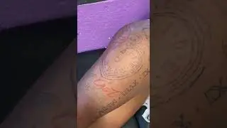 Full Tattoo Thigh Piece!