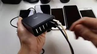 iXCC 50w 6 Port Multi USB Charging Station Review