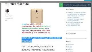 SYMPHONY V135 FLASH FILE NO WITHOUT PASSWORD