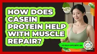 How Does Casein Protein Help With Muscle Repair? - The Health Supplement Hub