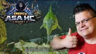 ARK Survival Ascended Hardcore - Impi&acute;s HC Projekt Season1 -  Der Erste Wasser Dino Check
