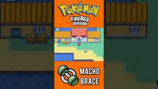 Macho Brace Pokemon Firered e Leafgreen - Como usar?