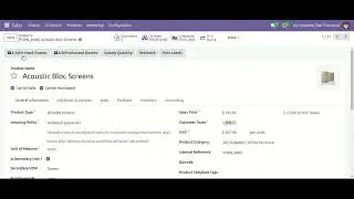 Sale - Secondary Unit of Measure Odoo
