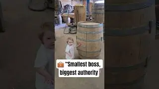 👀 &ldquo;Millie&rsquo;s approval says it all&hellip; Order yourself a wine barrel cabinet for Christmas delivery #shop
