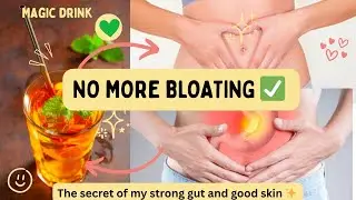 My Magic Glow Drink 🌿 | Strong Stomach & No More Bloating | Glow From Inside ✨🌸