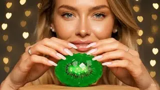 Satisfying ASMR Mukbang - AI ASMR Muckbang #satisfying #relaxing #mukbang #crystallized