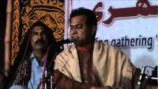 Ustad Abdul Ghafoor Soomro sings 'Muhib Mui Je Ghar Aayo'