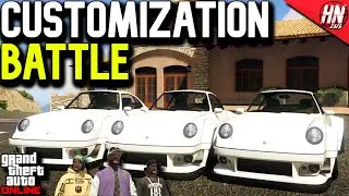 Pfister Comet Retro Customization Battle | GTA Online