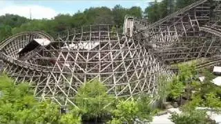Timber Tower on-ride widescreen POV Dollywood