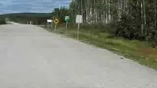 Canada's Liard Highway - BC/Northwest Territories border
