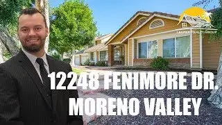Moreno Valley Real Estate | 12248 Fenimore Dr Moreno Valley CA 92555 | Moreno Valley Realtor
