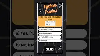 Python Trivia   Tuple 21 #coding #python #techcommunity #shorts #trending #viral #datascience