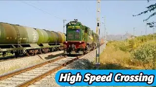 oil tanker train | petrol diesel & gas | BNSF oil tanker train + container freight train crossing