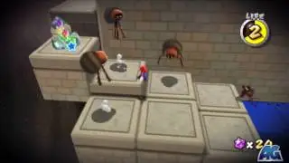 Super Mario Galaxy 2 - Flip-Out Galaxy - Prankster Comet - Cosmic Clone Wall Jumpers