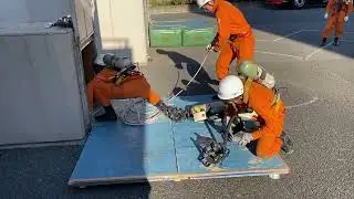 障害突破　着装収納３０秒