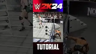 WWE 2K24 - Como romper la escalera TUTORIAL (Ladder Bridge)