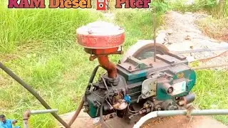 KAM diesel filter engine starting video 25 horse power