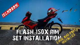RUSI FLASH 150X RIM SET INSTALLATION | ISLNDBRN |