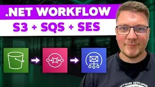 Create an Event-Driven AWS Workflow in .NET (S3 + SQS + SES)