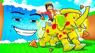 جبت اندر حيوان بماب أمواج مكعبات الحظ (فيل البيتزا)🍕🔥