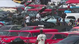 Rick Ross' massive annual car show at his Georgia mansion a success | Only on 11Alive