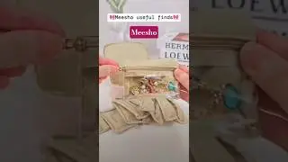 RANDOM MEESHO FINDS!! JEWELLERY BOXX!! #unboxing #jewelry #meesho #haul #packingorders